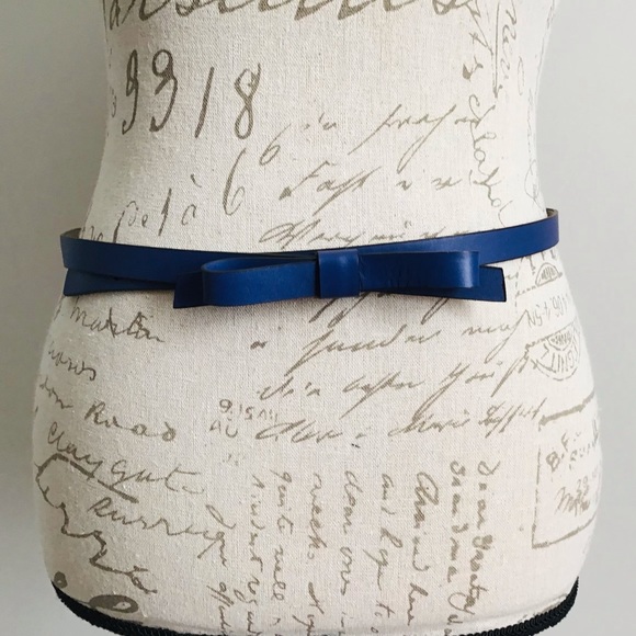 Kate Spade Leather Bow Belt